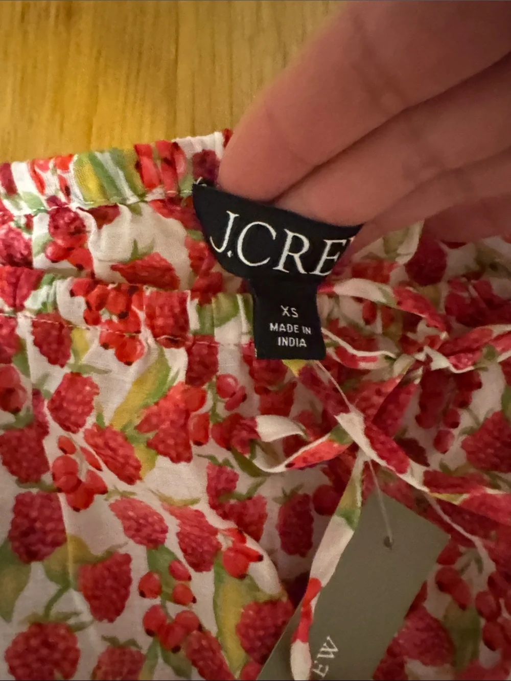 J. Crew NWT Cotton Voile Raspberry Beach Pant